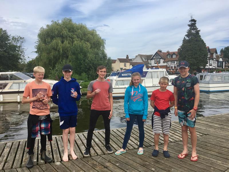 Eastern Area Topper Travellers at Horning - Gold fleet photo copyright H Hancock taken at Horning Sailing Club and featuring the Topper class