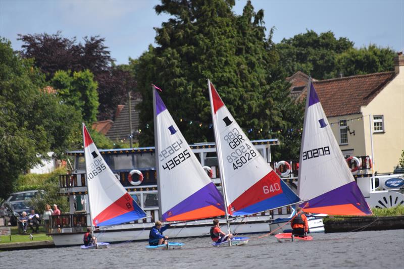 Horning Sailing Club Regatta Week photo copyright Holly Hancock taken at Horning Sailing Club and featuring the Topper class