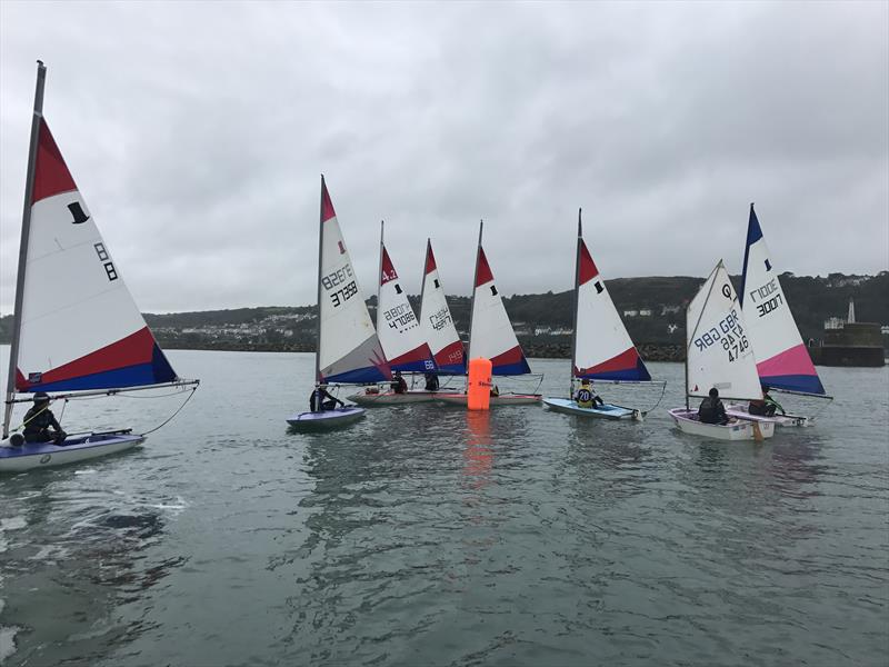 Topper regatta group during the RYA Welsh Zone Championships - photo © RYA Cymru Wales