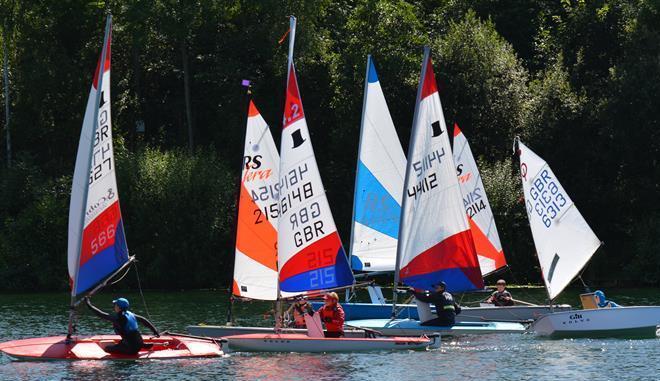 NE Youth Travellers at Ripon photo copyright RYA North East taken at Ripon Sailing Club and featuring the Topper class