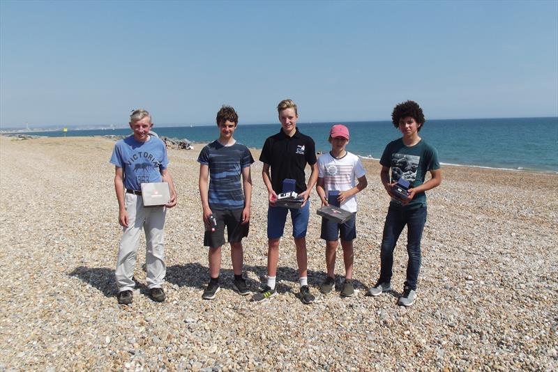 Lancing Topper Open winners photo copyright Graham Evans taken at Lancing Sailing Club and featuring the Topper class