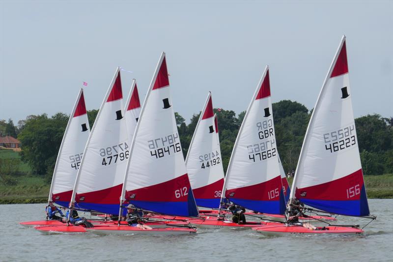 Waldringfield Topper Open photo copyright Jules Rains taken at Waldringfield Sailing Club and featuring the Topper class