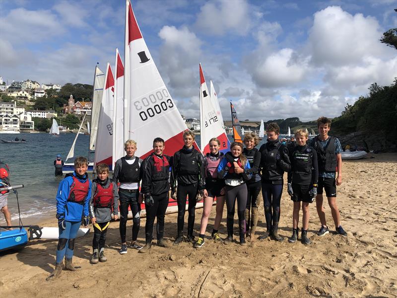 Salcombe Town Regatta 2019 photo copyright Jayne Morris taken at Salcombe Yacht Club and featuring the Topper class
