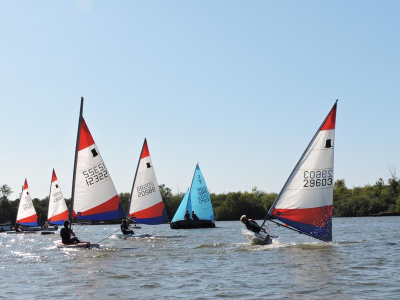 Horning Sailing Club Open Dinghy Weekend photo copyright Holly Hancock taken at Horning Sailing Club and featuring the Topper class