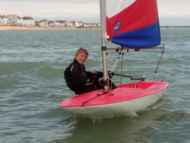 Back out on the water at Downs Sailing Club photo copyright Downs SC taken at Downs Sailing Club and featuring the Topper class