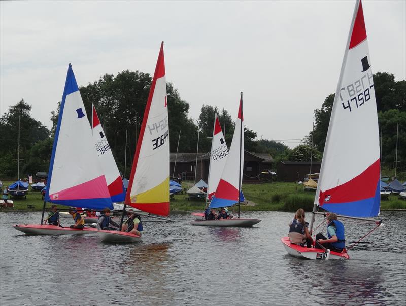 SESCA junior sailing photo copyright SESCA taken at St Edmundsbury Sailing & Canoeing Association and featuring the Topper class