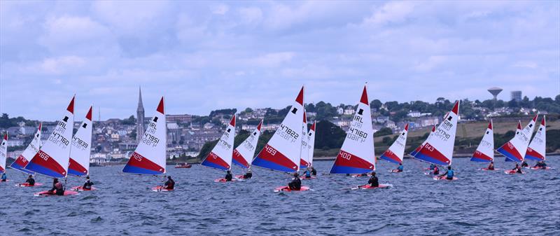 Toppers at Cork photo copyright Simon McIlwaine / www.wavelengthimage.com taken at Royal Cork Yacht Club and featuring the Topper class