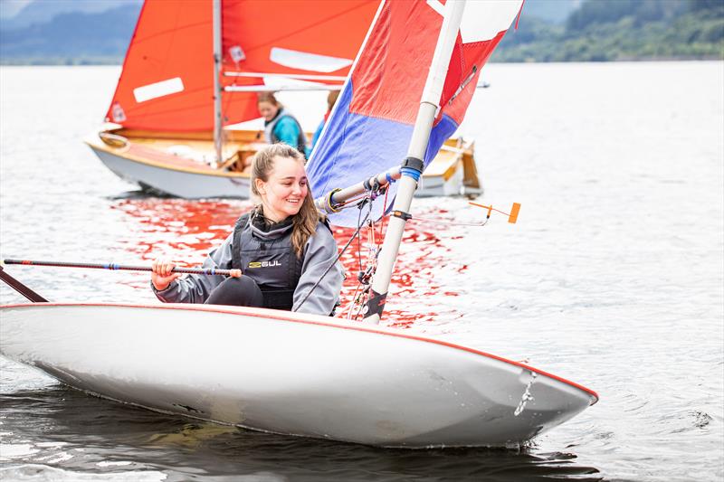 First weekend action from The One Bassenthwaite Lake Sailing Week photo copyright Peter Mackin taken at Bassenthwaite Sailing Club and featuring the Topper class