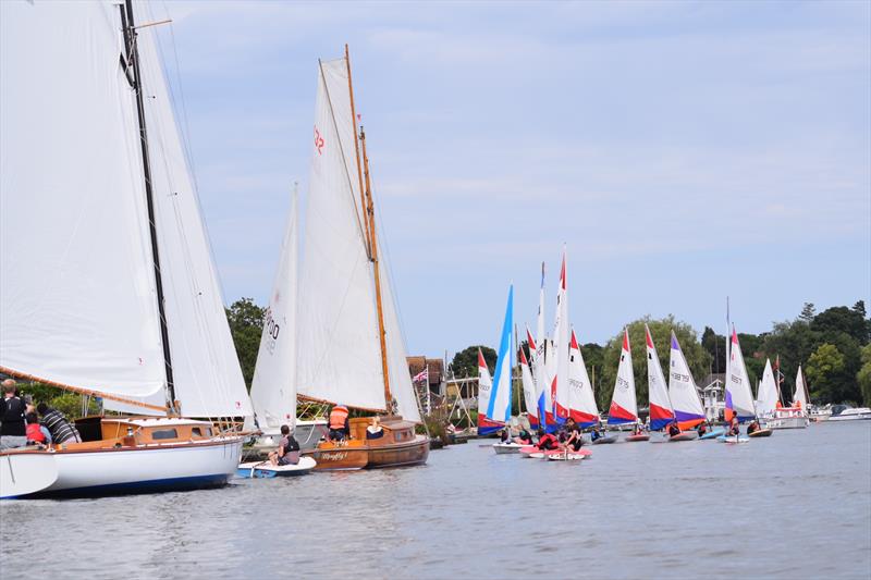 Horning Sailing Club Regatta Week 2021 photo copyright Holly Hancock taken at Horning Sailing Club and featuring the Topper class