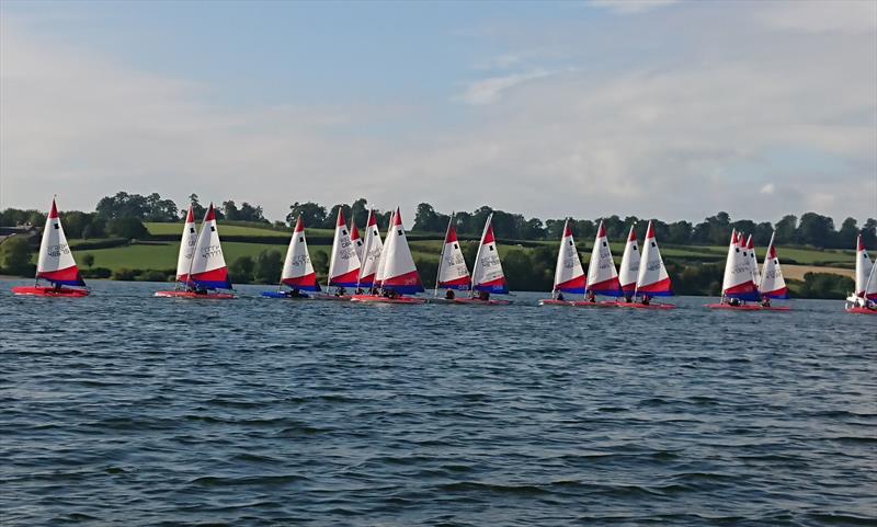 Midlands Topper Traveller Round 1 at Staunton Harold photo copyright Martin Gunn taken at Staunton Harold Sailing Club and featuring the Topper class