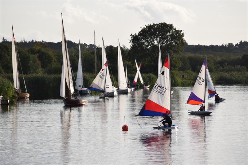 Horning SC End of Season Regatta photo copyright Holly Hancock taken at Horning Sailing Club and featuring the Topper class