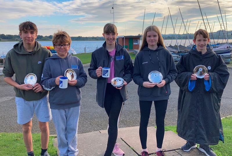 Midlands Topper Traveller Round 3 at Bartley - All of the Event Winners photo copyright Donna Powell taken at Bartley Sailing Club and featuring the Topper class