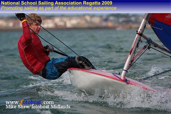 National School Sailing Association Youth Regatta photo copyright Mike Shaw / www.fotoboat.com taken at Royal Yorkshire Yacht Club and featuring the Topper class