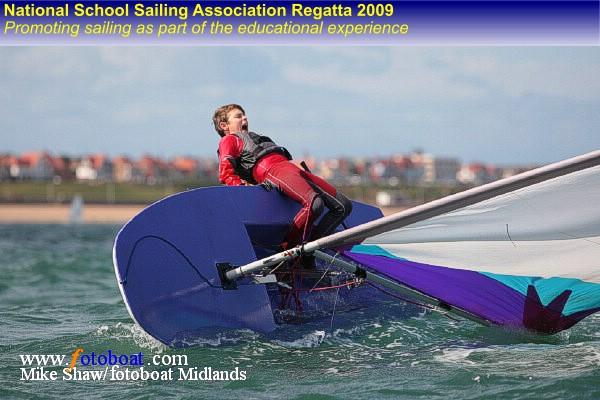 National School Sailing Association Youth Regatta photo copyright Mike Shaw / www.fotoboat.com taken at Royal Yorkshire Yacht Club and featuring the Topper class