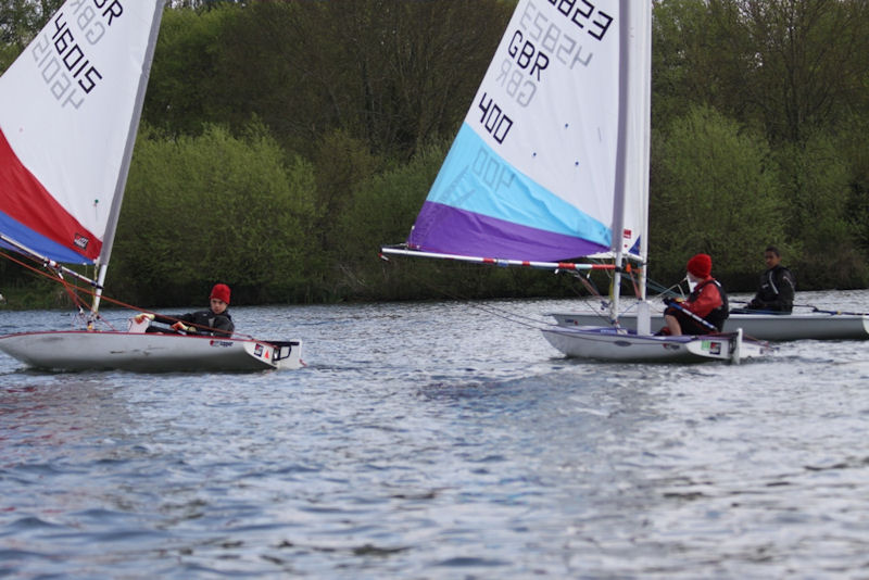 Hertfordshire County Youth Regatta photo copyright James Le Couillard taken at Bury Lake Young Mariners and featuring the Topper class