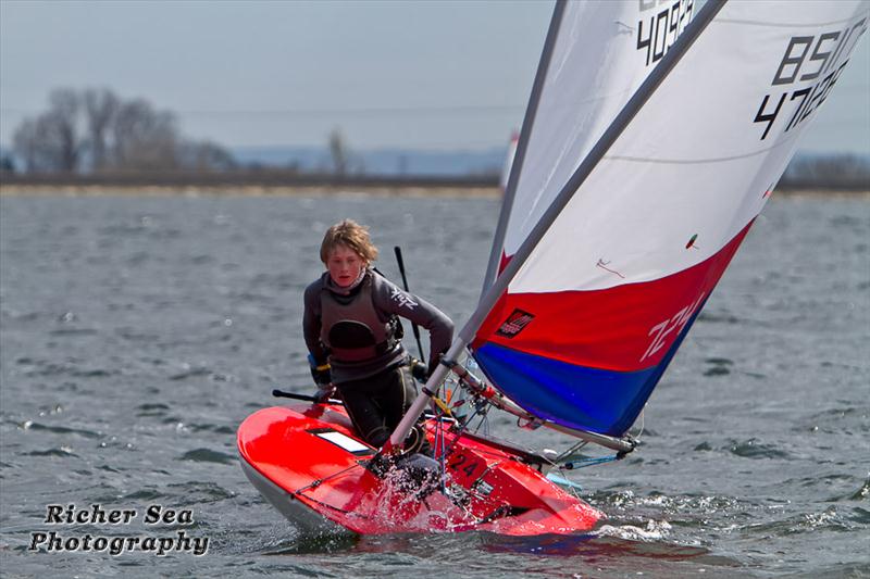 Craftinsure National Series event 1 photo copyright Andy Haynes / Richer Sea Photography taken at Datchet Water Sailing Club and featuring the Topper class