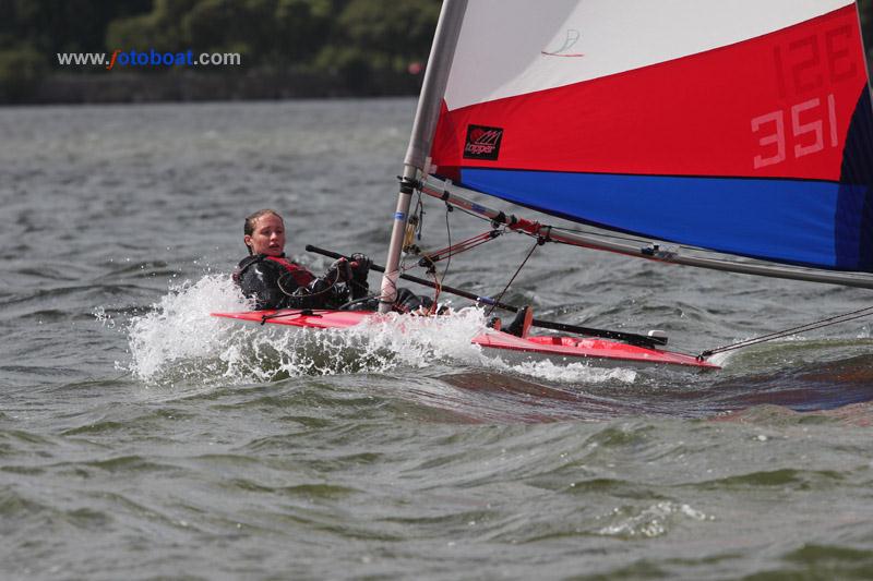 River Exe Regatta at Lympstone photo copyright Mike Rice / www.fotoboat.com taken at Lympstone Sailing Club and featuring the Topper class