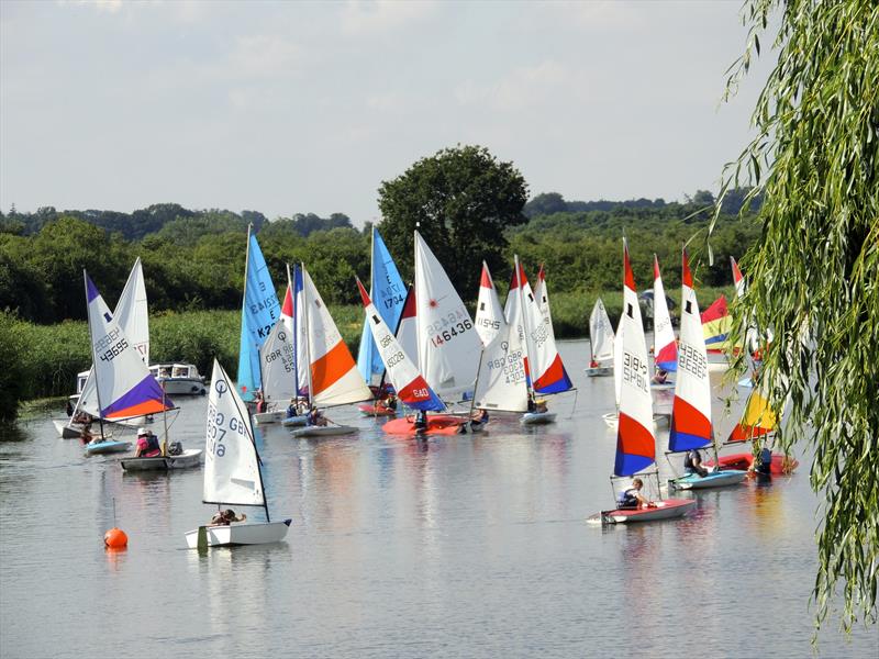 Horning Sailing Club Regatta Week photo copyright Holly Hancock taken at Horning Sailing Club and featuring the Topper class