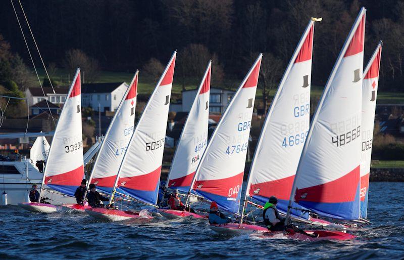 RYA Scotland Winter Championships at Largs photo copyright Marc Turner taken at Largs Sailing Club and featuring the Topper class