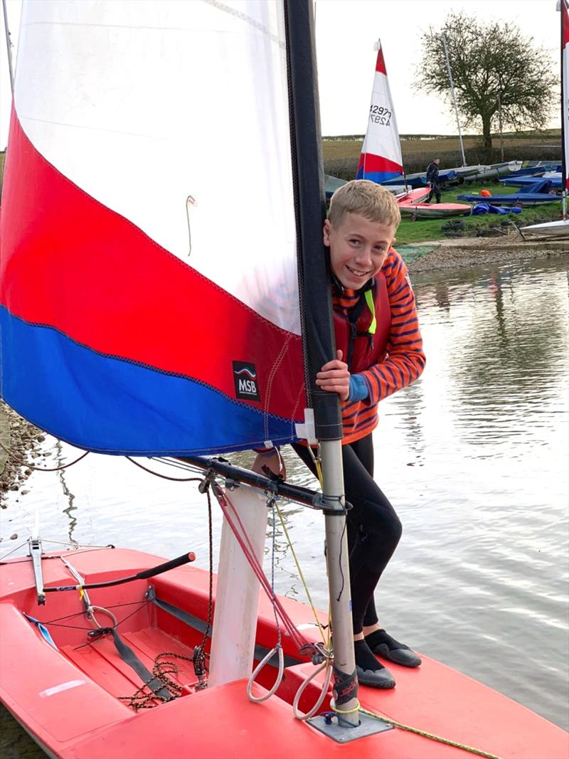 Leo Turrell - RYA Push the Boat Out photo copyright RYA taken at Lee-on-the-Solent Sailing Club and featuring the Topper class