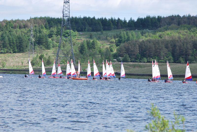 Rooster North Topper Series photo copyright RSC taken at Rossendale Valley Sailing Club and featuring the Topper class