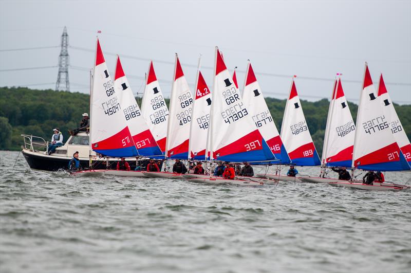 GJW Direct Topper 'Not the Nationals' 2021 photo copyright Dave Wood taken at Grafham Water Sailing Club and featuring the Topper class