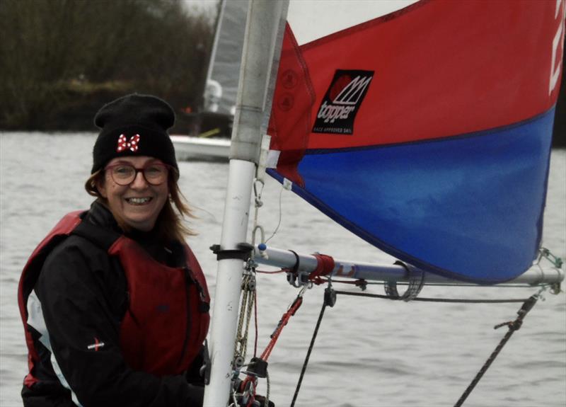 Foggy conditions for the Chase Sailing Club Polar Pursuit photo copyright Dave Humphries taken at Chase Sailing Club and featuring the Topper class