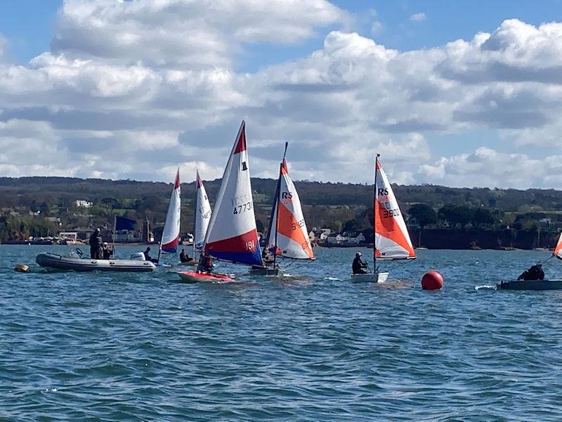 The first Friday Evening Junior Sailing of 2022 at Starcross photo copyright Jane Hill taken at Starcross Yacht Club and featuring the Topper class
