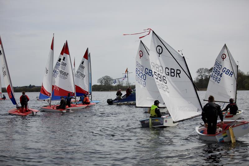 Scottish Toppers at Annandale photo copyright Stephen Hinton Smith taken at Annandale Sailing Club and featuring the Topper class