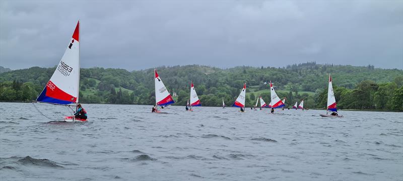 Topper North West Area Championship 2022 photo copyright Gareth Beacock taken at Coniston Sailing Club and featuring the Topper class