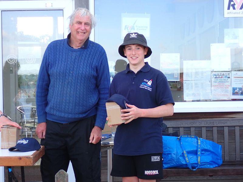 James Clements wins the Topper 5.2 fleet- Topper and RS Tera open meeting at Starcross - photo © Helen Scott