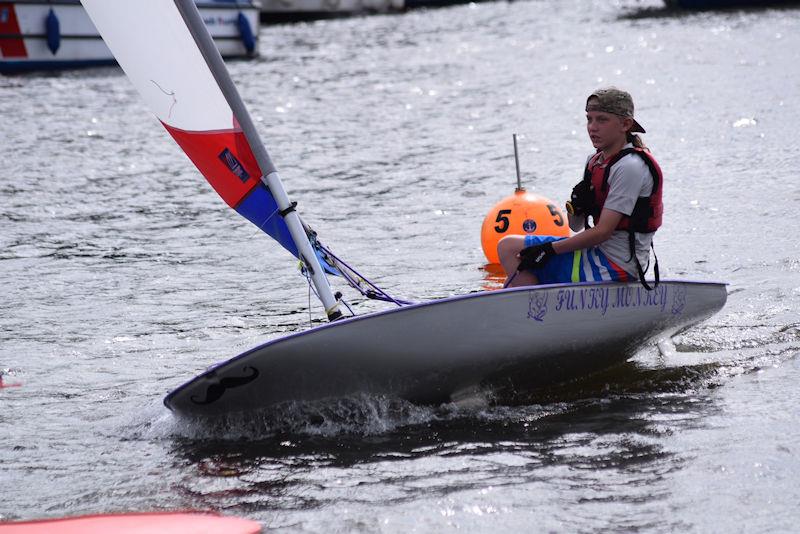 Charlie Gould, winner of the Horning Challenge Cup during Horning Sailing Club Regatta Week 2022 photo copyright Holly Hancock taken at Horning Sailing Club and featuring the Topper class