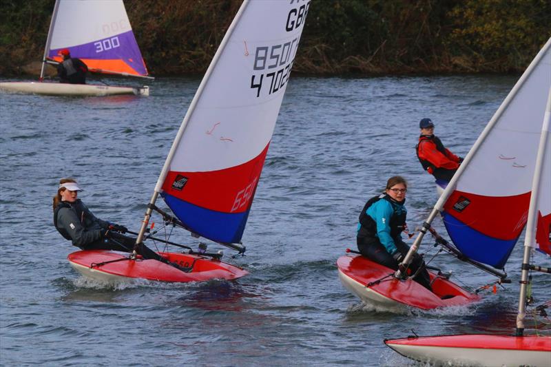 ITCA London and South East Topper Travellers at Papercourt photo copyright Dave Symons taken at Papercourt Sailing Club and featuring the Topper class