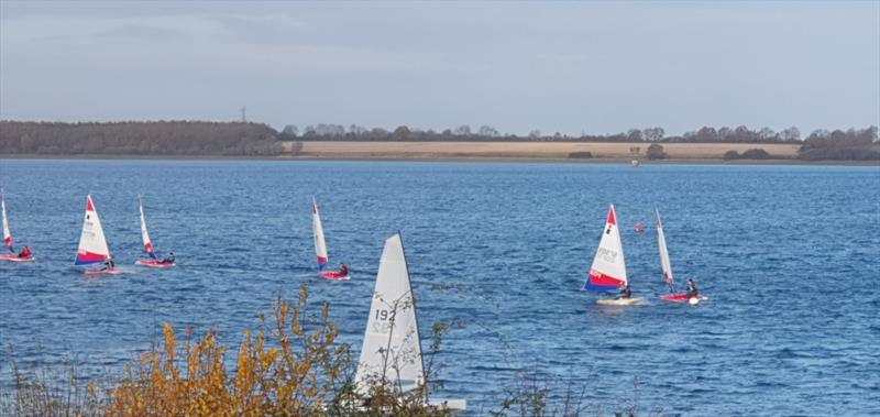 ITCA (GBr) 5.3 & 4.2 Training Camp at Grafham photo copyright Carl Baxter taken at Grafham Water Sailing Club and featuring the Topper class