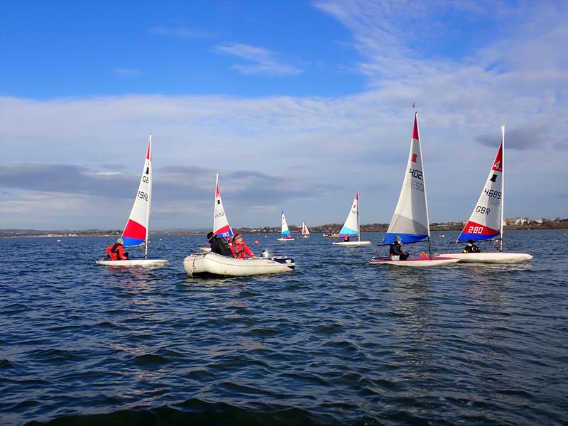 SWYSA Winter Training & RS Tera SW RTG at Starcross photo copyright Helen Scott taken at Starcross Yacht Club and featuring the Topper class