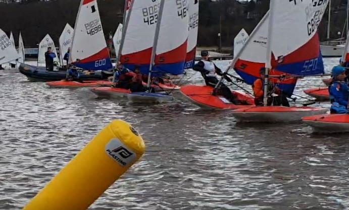 2023 Hamble Icebreaker Regatta photo copyright Jane Saunders & James Noel taken at Royal Southern Yacht Club and featuring the Topper class