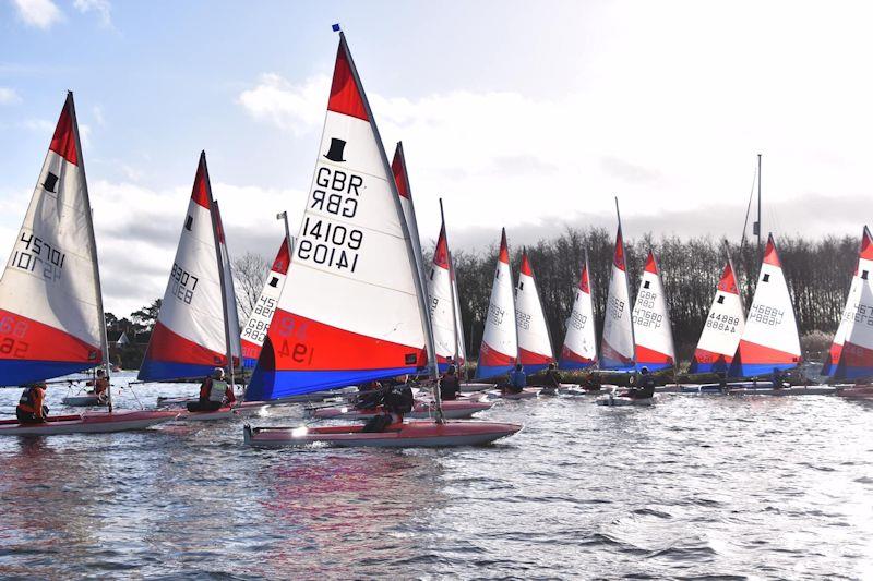 Eastern Topper Traveller Series at Snowflake SC, Horning photo copyright Trish Barnes taken at Snowflake Sailing Club and featuring the Topper class