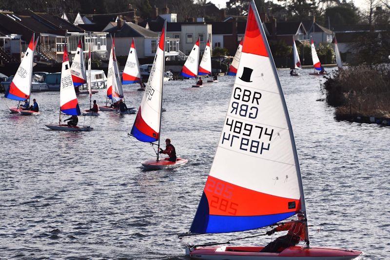 Eastern Topper Traveller Series at Snowflake SC, Horning photo copyright Trish Barnes taken at Snowflake Sailing Club and featuring the Topper class