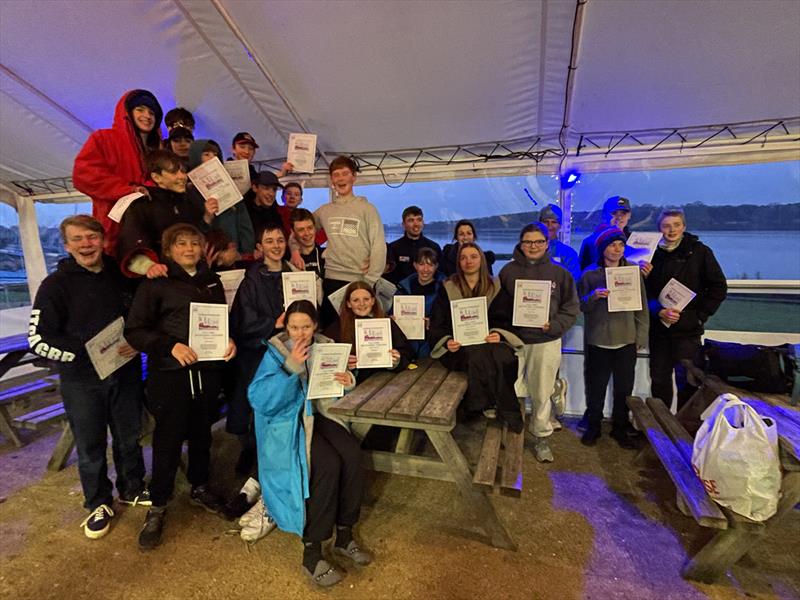 Very happy (and tired) Sailors/Coaches at the end of the day - photo © Michael Powell