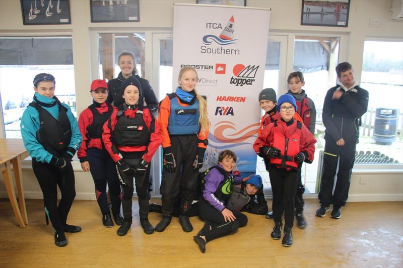 ITCA (GBR) Southern Training at Spinnaker Sailing Club photo copyright Geoff Mills Bowers taken at Spinnaker Sailing Club and featuring the Topper class