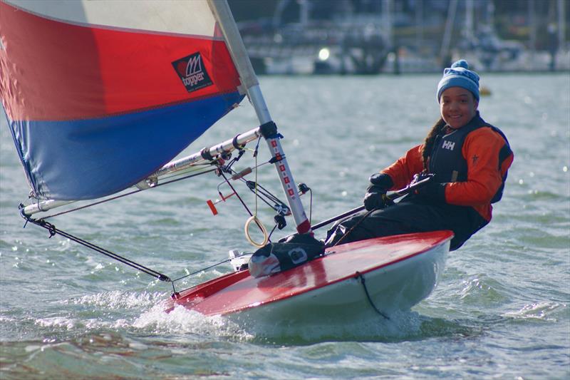 Topper Eastern Traveller Round 2 at Royal Harwich Yacht Club photo copyright John Blackman Northwood taken at Royal Harwich Yacht Club and featuring the Topper class