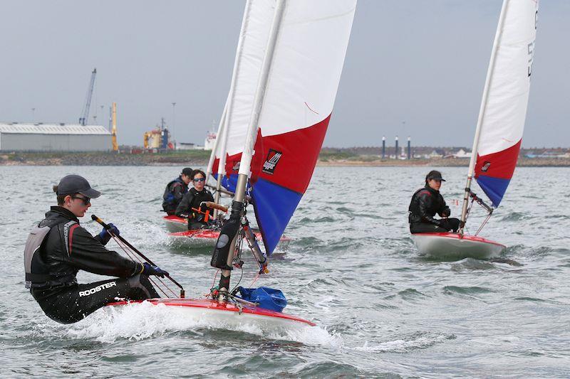 Topper North Traveller Series Round 4 / Northern Area Championships at Tees and Hartlepool YC photo copyright Fiona Spence taken at Tees and Hartlepool Yacht Club and featuring the Topper class