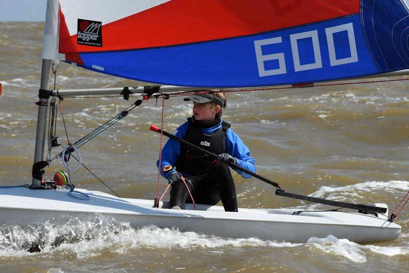 Topper GJW Direct Costal Championship and NS4 at Whistable photo copyright Nick Champion / www.championmarinephotography.co.uk taken at Whitstable Yacht Club and featuring the Topper class