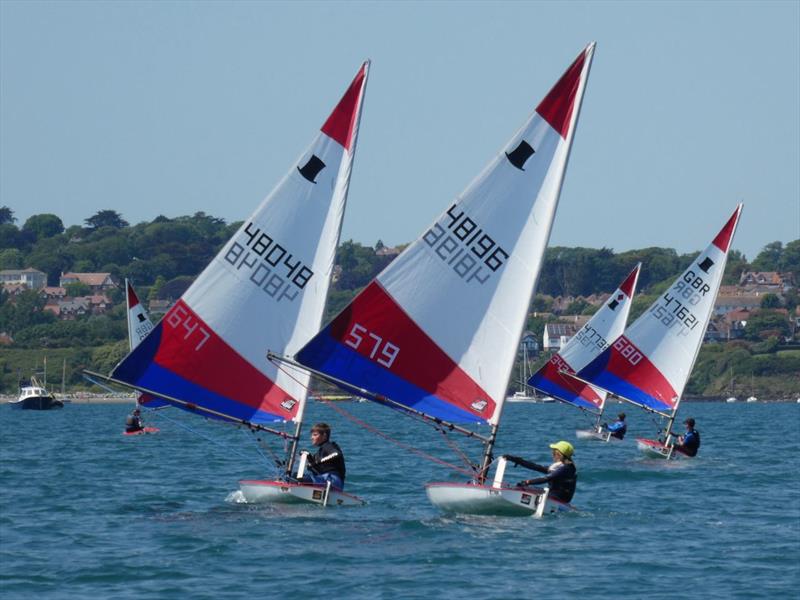 Topper South West Travellers at Castle Cove photo copyright Mark Richardson taken at Castle Cove Sailing Club and featuring the Topper class