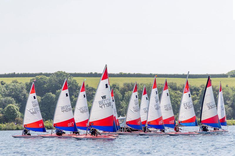 Topper Midlands Championships at Notts County photo copyright David Eberlin taken at Notts County Sailing Club and featuring the Topper class