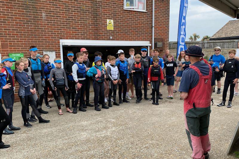 Rooster Southern Topper Travellers Series at Stokes Bay photo copyright Roger Cerrato taken at Stokes Bay Sailing Club and featuring the Topper class