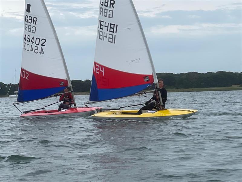 Rooster Southern Topper Traveller Series Event 5 at Bosham photo copyright Kyle Wood taken at Bosham Sailing Club and featuring the Topper class