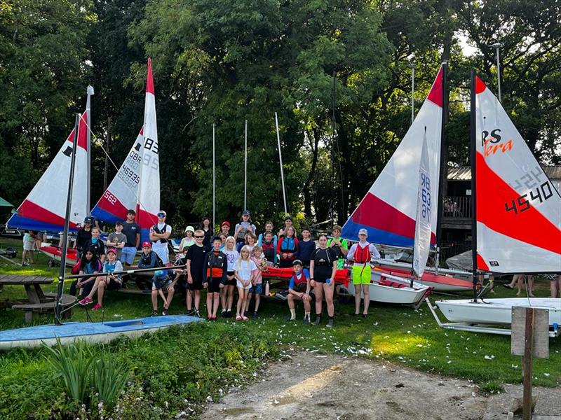 P&B Northamptonshire Youth Series 2023 at Cransley photo copyright Sue Bull taken at Cransley Sailing Club and featuring the Topper class