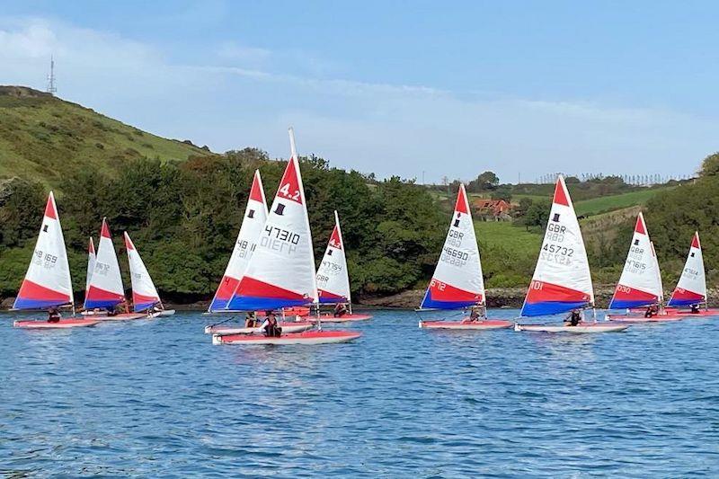 Topper SW Traveller Series at Salcombe photo copyright James Mills taken at Salcombe Yacht Club and featuring the Topper class