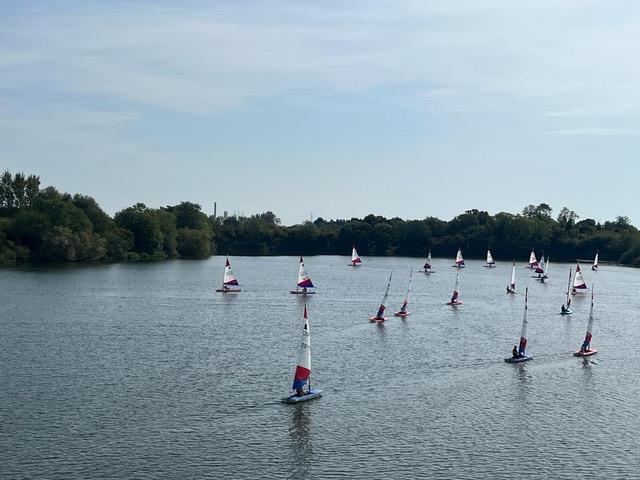 Eastern Topper Traveller Round 7 at Ely photo copyright Nathan Franklin taken at Ely Sailing Club and featuring the Topper class